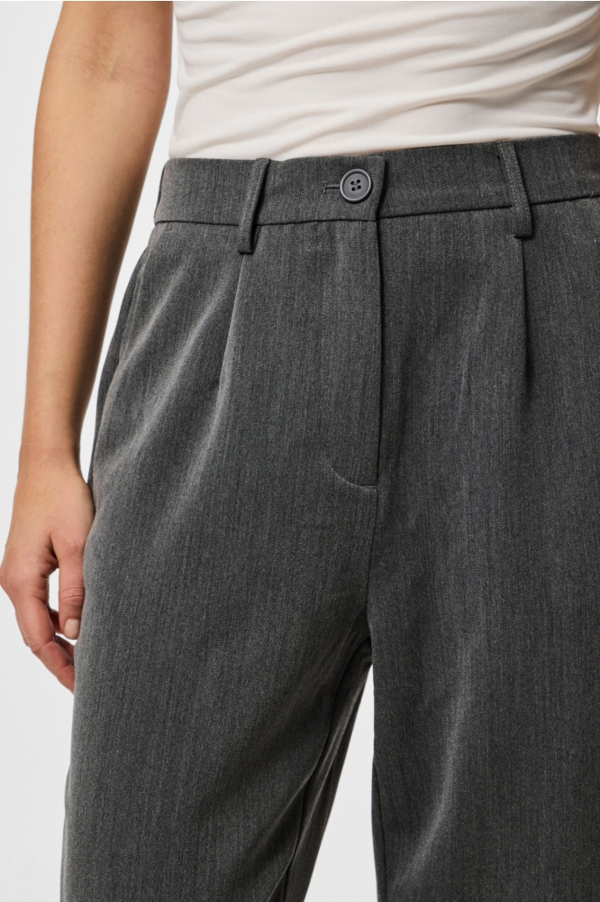 PCKAMIL HW ANKLE PANT NOOS BC 17155334 Dark Grey Melange